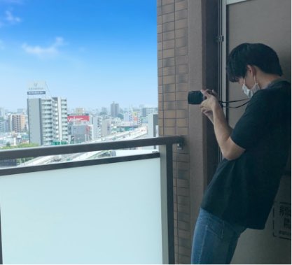 撮影の画像